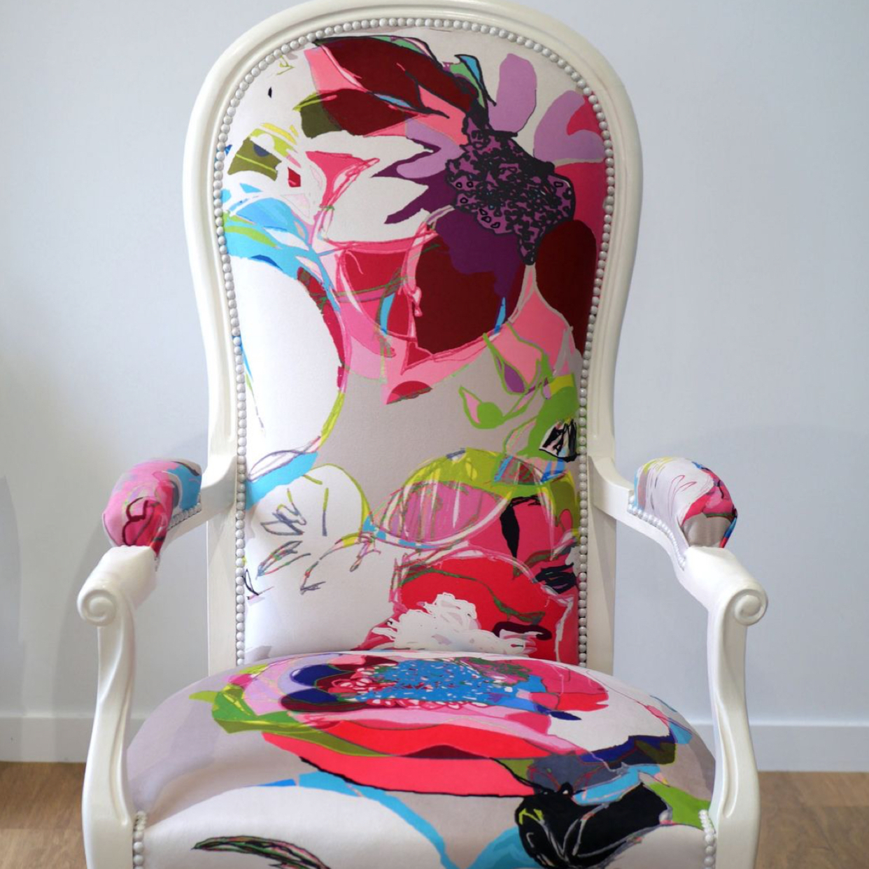 fabric_chair chaise en tissu