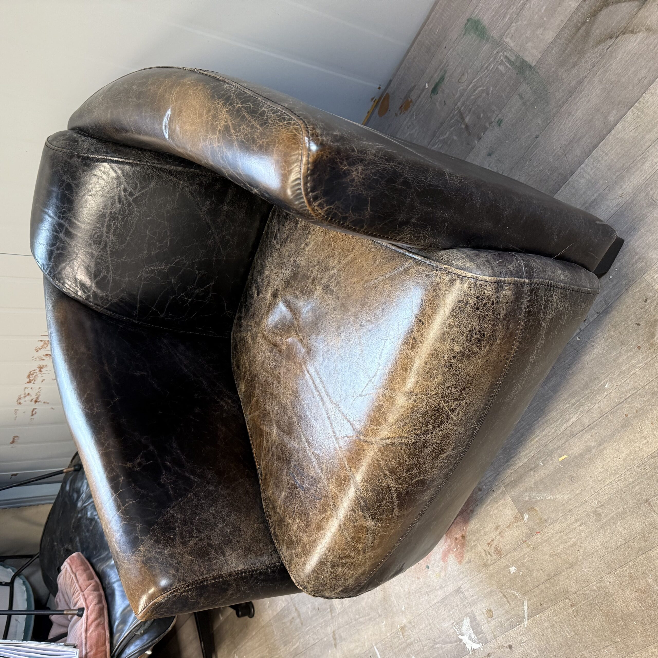 leather_armchair fauteuil en cuir
