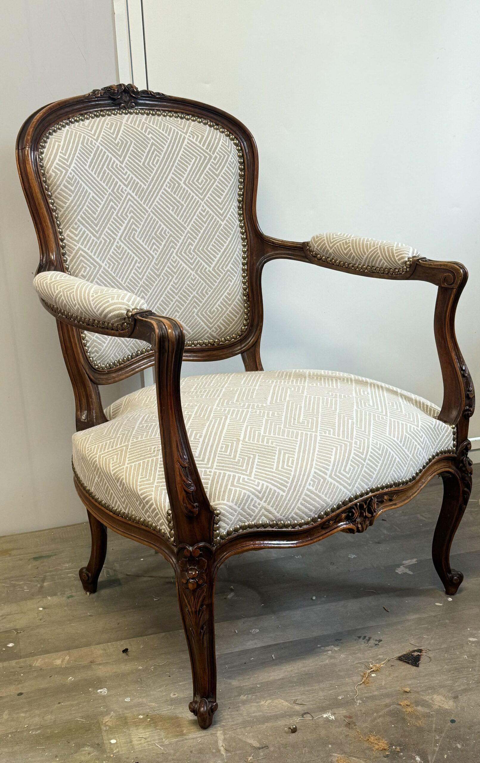 fabric_chair chaise en tissu
